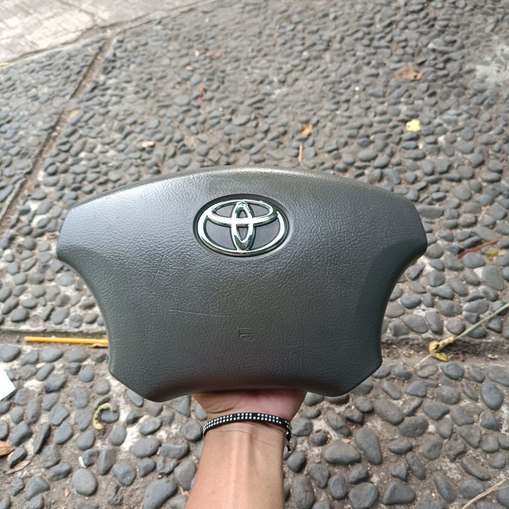 Cover Tutup Stir / Cover Airbag Toyota Avanza Lama VVT-I Palang 4 Original