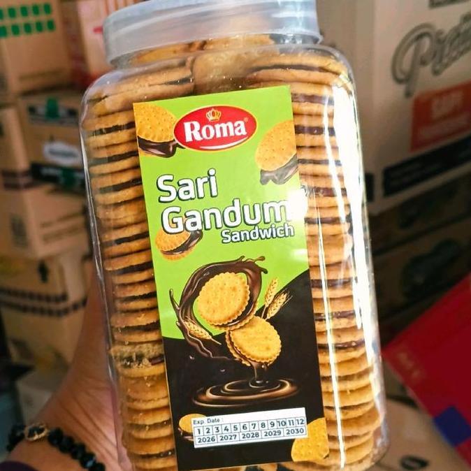 Snack ori sari gandum kemasan toples 2liter