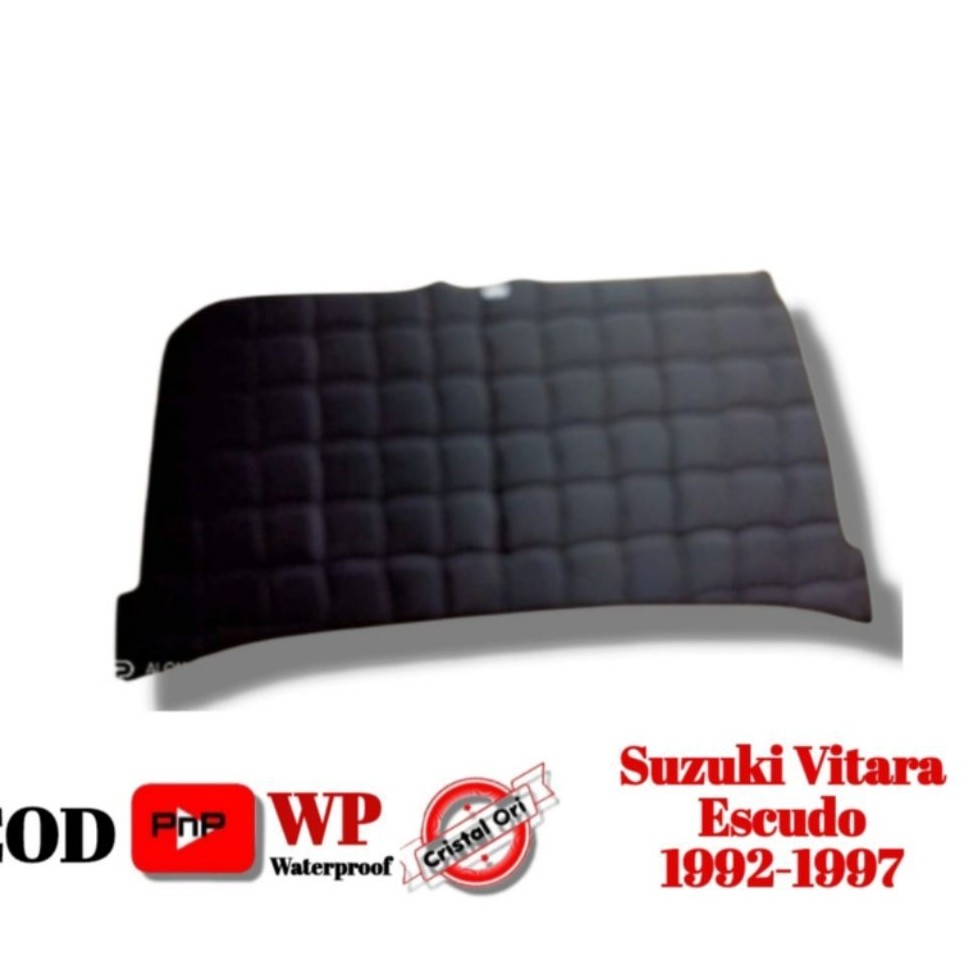 Original Peredam Kap Mesin SUZUKI ESCUDO / VITARA 93/97/05 Premium Anti Panas Cristal MS Bonus Klip