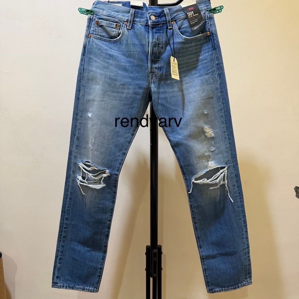 Celana Panjang Levi's Men 501 Slim Taper Jeans