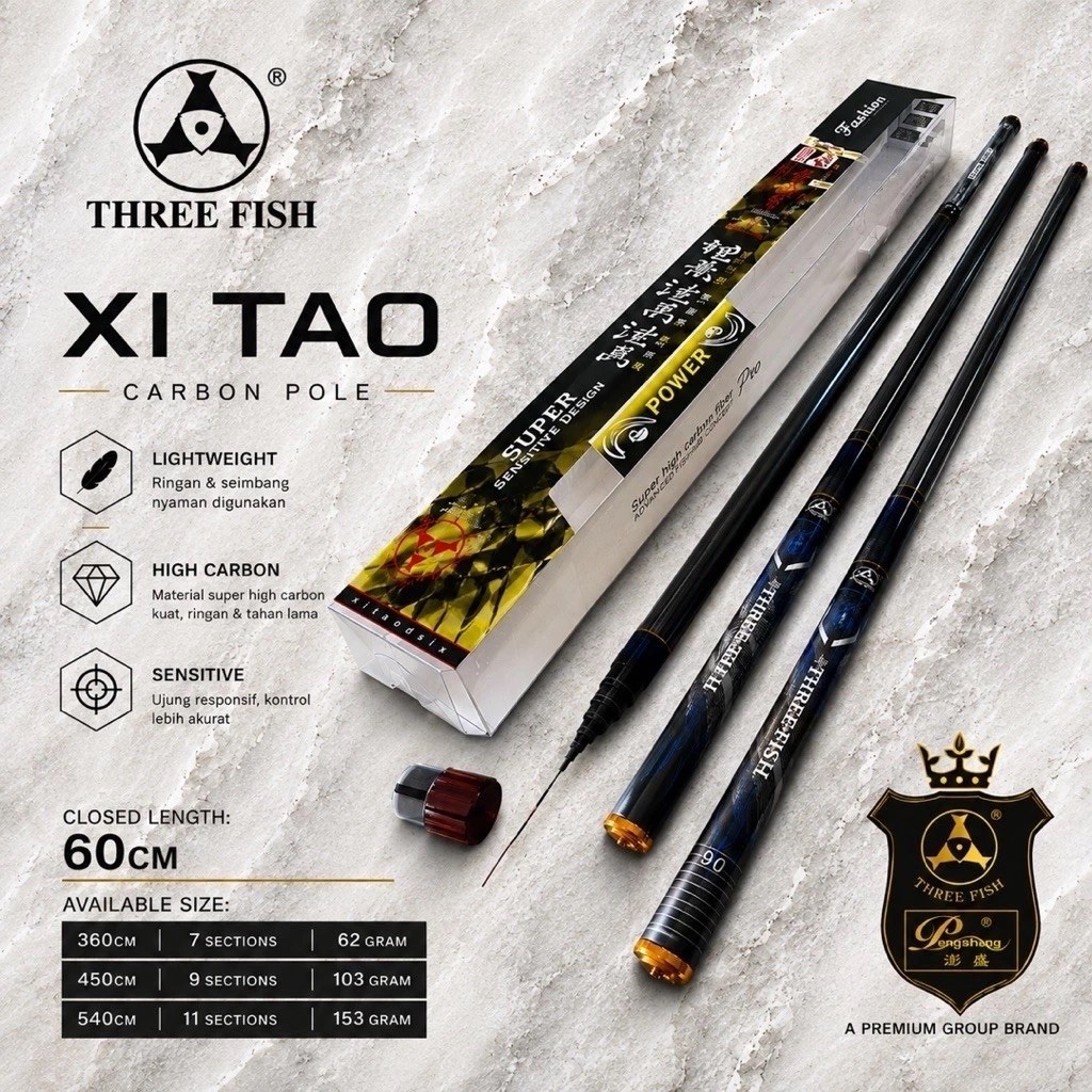 JORAN TEGEK THREEFISH XITAO 360 450 540