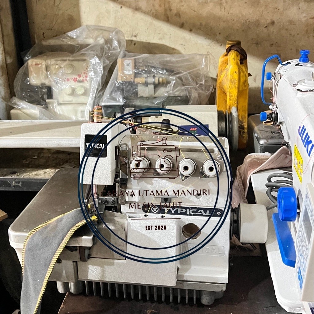 MESIN OBRAS TYPICAL TIMBUL GN2000/M700 BENANG 4 SERVO SECOND (BEKAS)