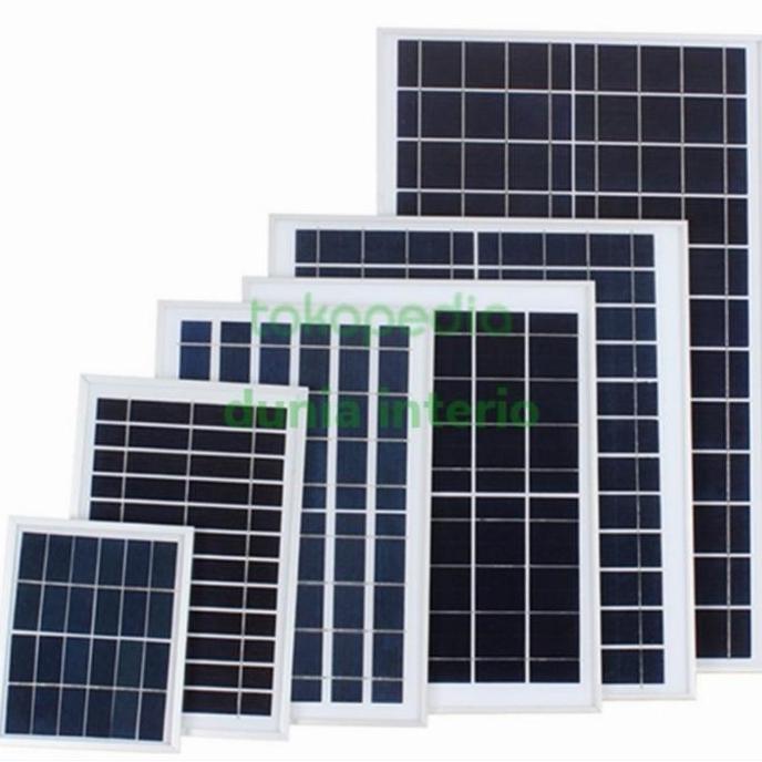 Panel Solar Surya Papan Solar Cell Kapasitas 20wp,25wp,30wp ,35wp,40wp,Efisien untuk Energi Terbaruk