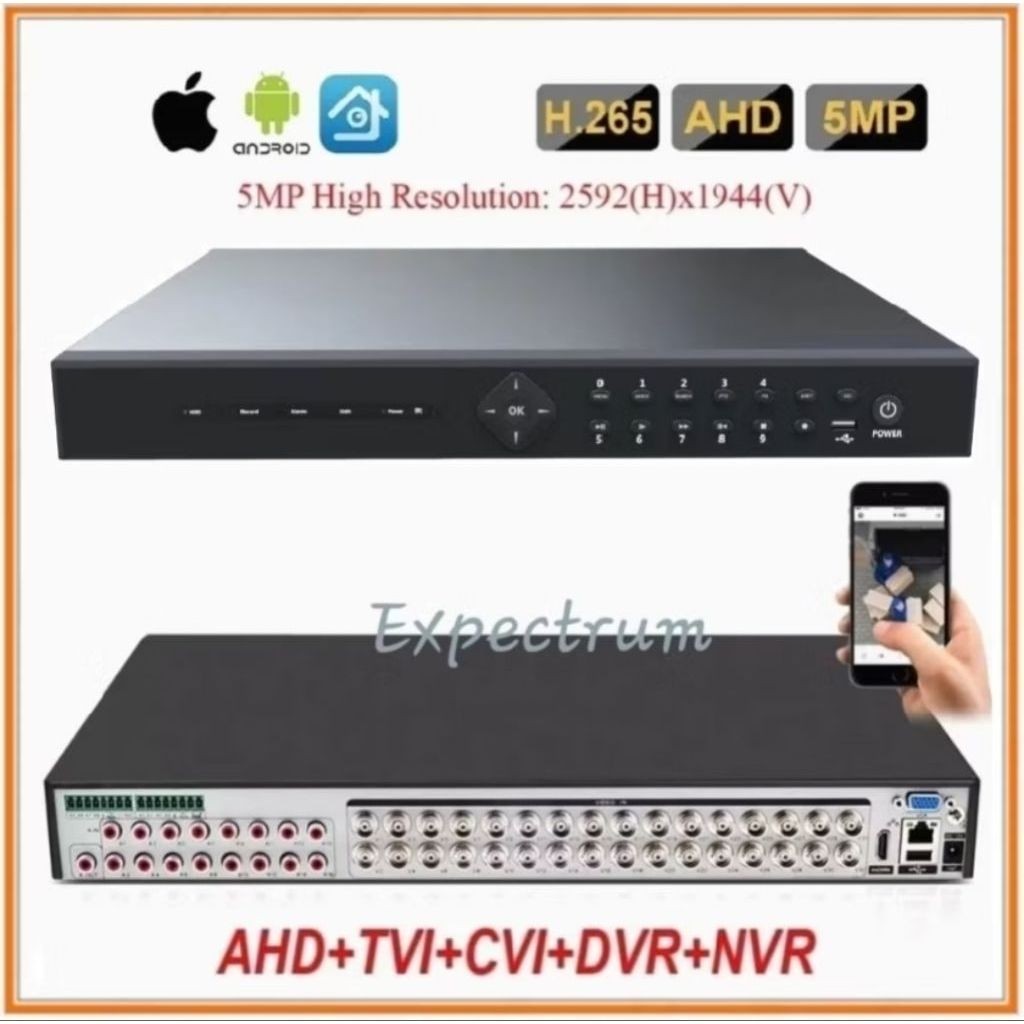 DVR 32 CH XMEYE 5MP 2560P AUDIO  ORIGNAL/MESIN CCTV DVR XMEYE