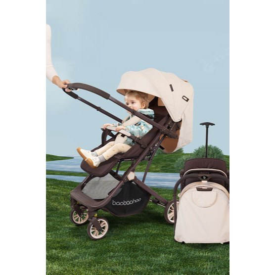 Stroller Baobaohao Y8 Cabin Size Hadap Depan Hadap Ibu