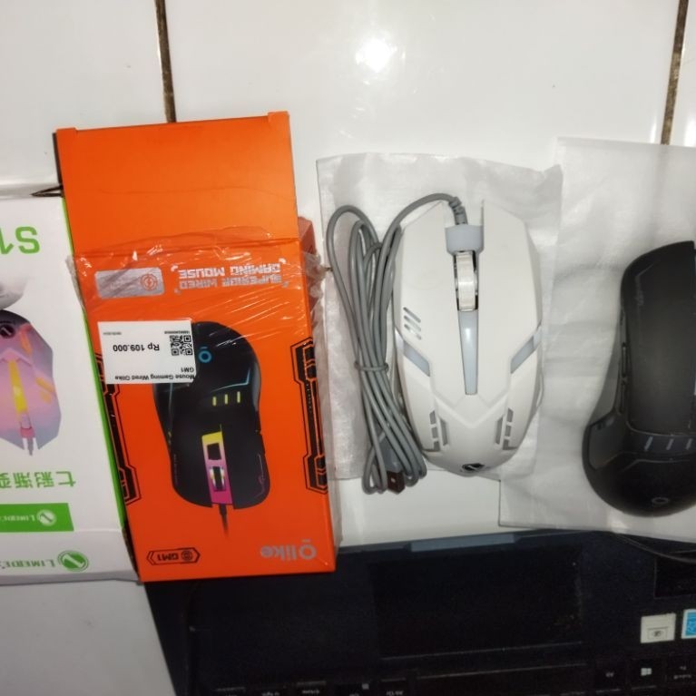 Mouse Gaming RGB Second Bekas Pribadi Masih Bagus