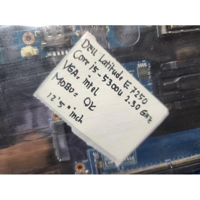 MOTHERBOARD DELL LATITUDE E7250 CORE I5-5300U CIS CIS TERBARU