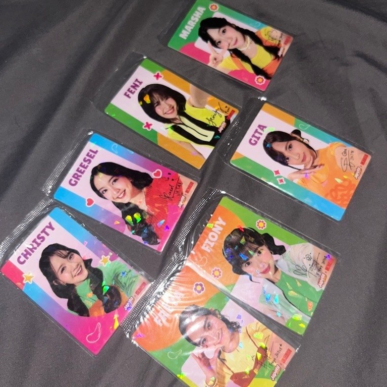 Photocard japota  x jkt48 hologram rare official