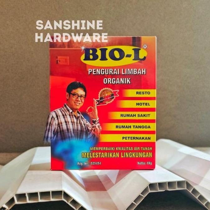 Bio L 1Kg Penguras Wc Septictank Tanpa Sedot Bio-L Pengurai Wc Limbah Organik Pembersih Wc