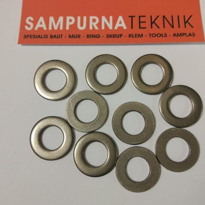 RING PLAT STAINLESS SS 304 M3 (3MM) ASLI