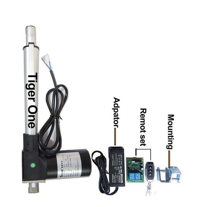Kumau Aktuator, Actuator 24V Linear Aktuator, Linear Actuator 15Cm 2000N