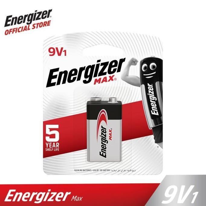 Myhome- Energizer 9 Volt / Baterai Energizer 9V / Kotak