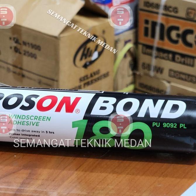 PU9092PL LEM KACA MOBIL SILIKON SEALANT HITAM TEROSON BOND 180 PU 9092 PAN