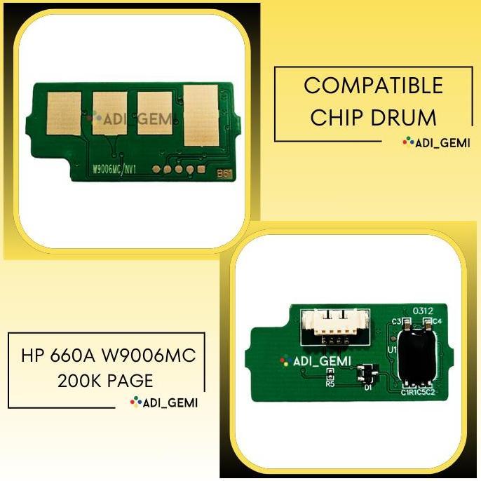 CHIP DRUM HP 660A W9006MC - 200K - E72525 E72530 E72535 BEST QUALITY