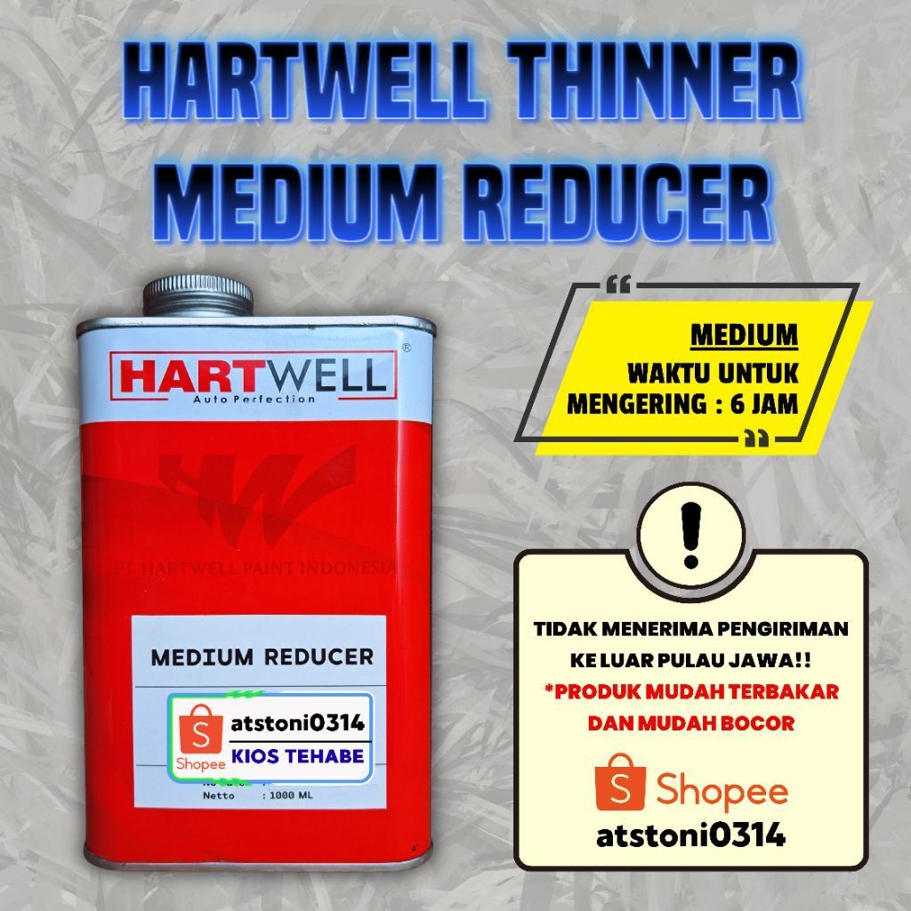 Hartwell Thinner PU Medium Reducer 1L