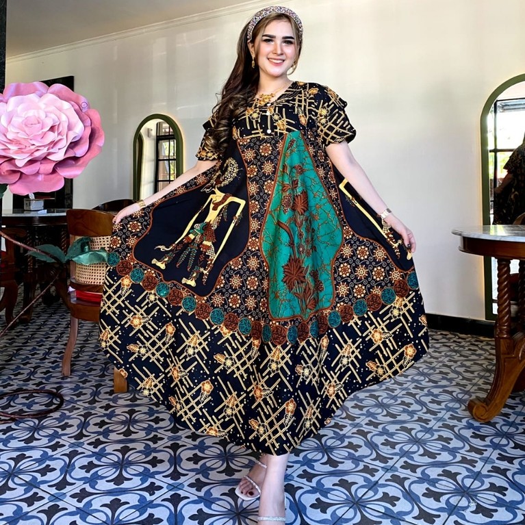 DASTER PAYUNG JUMBO/ DASTER BATIK PAYUNG / DASTER ADEM / DASTER BUMIL / DASTER JUMBO