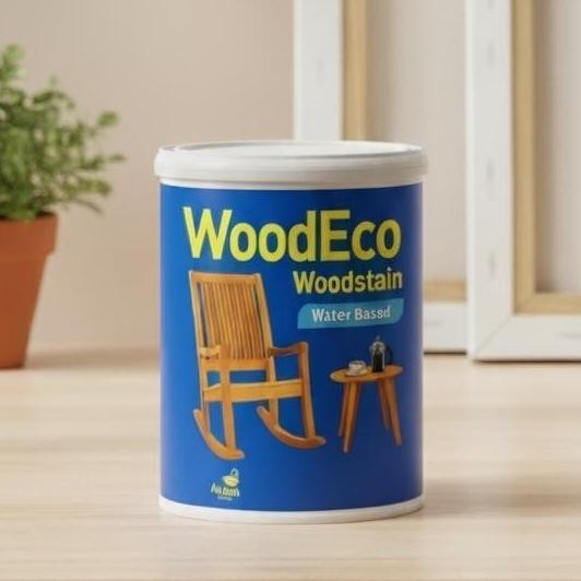 LENKOTE Politur WoodStain Woodeco Vernis Kayu Wood Stain Eco1 Lt Liter
