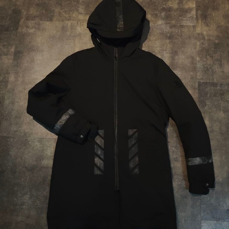 Jaket Parka Bulang Moncler x Off white