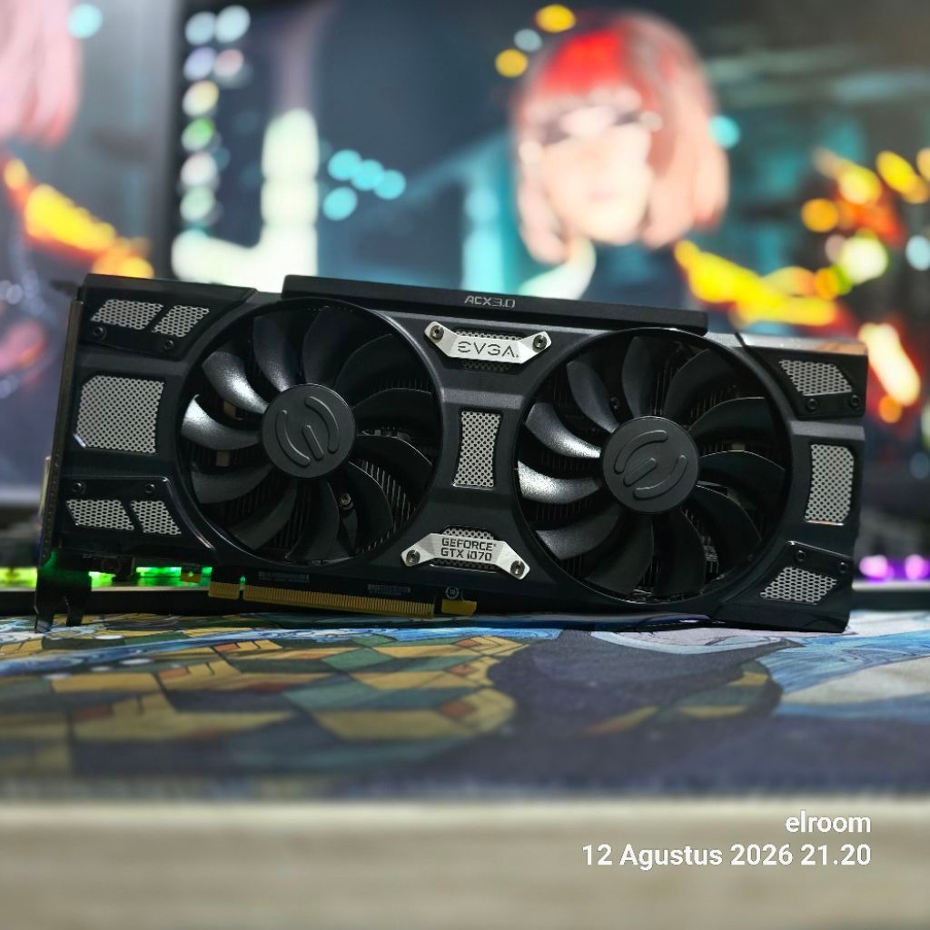 NVIDIA GEFORCE GTX 1070 8GB 256BIT DDR5 / VGA GTX1070 8GB NVIDIA