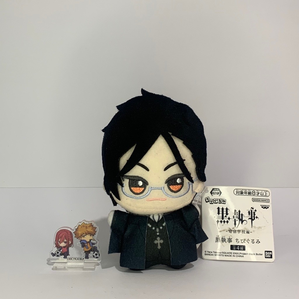 Sebastian Michaelis Black Butler The Phantomhive Anime Boneka Plushie