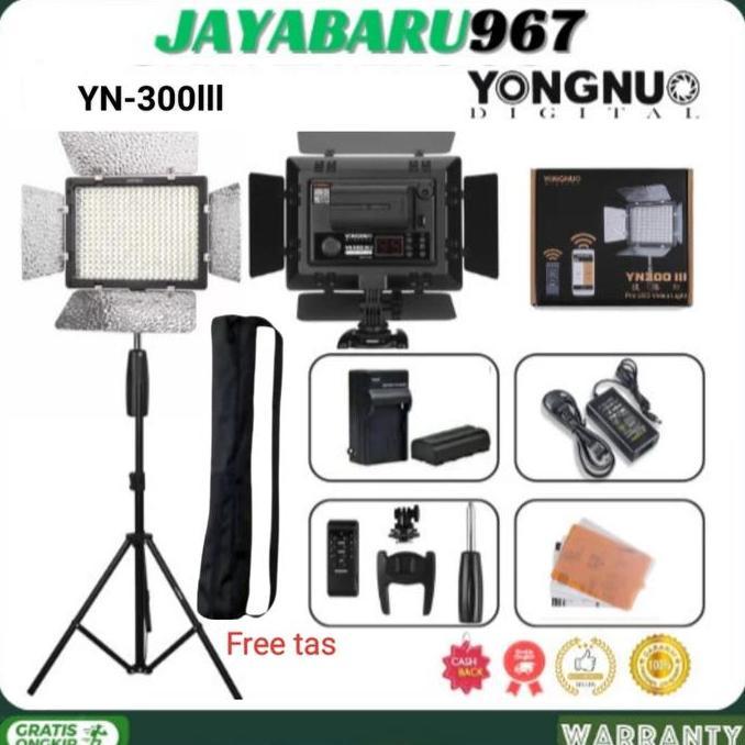 HARGA DISC - LAMPU LED YONGNUO YN300lll YN300 lll YN-300lll