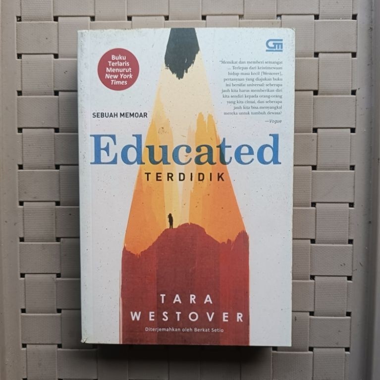preloved buku educated by tara westover bekas