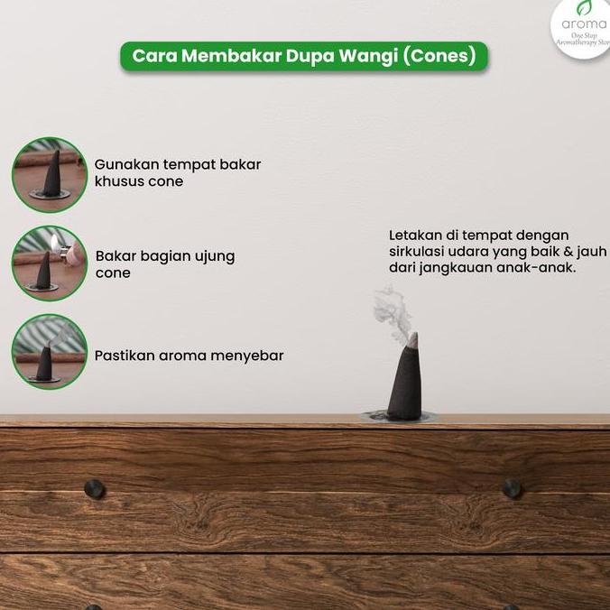 Dupa India Aromaterapi Cones - Darshan Chandan