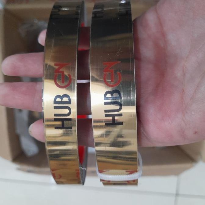 list plat ss gold mirror/plat ss huben /plat strip gold