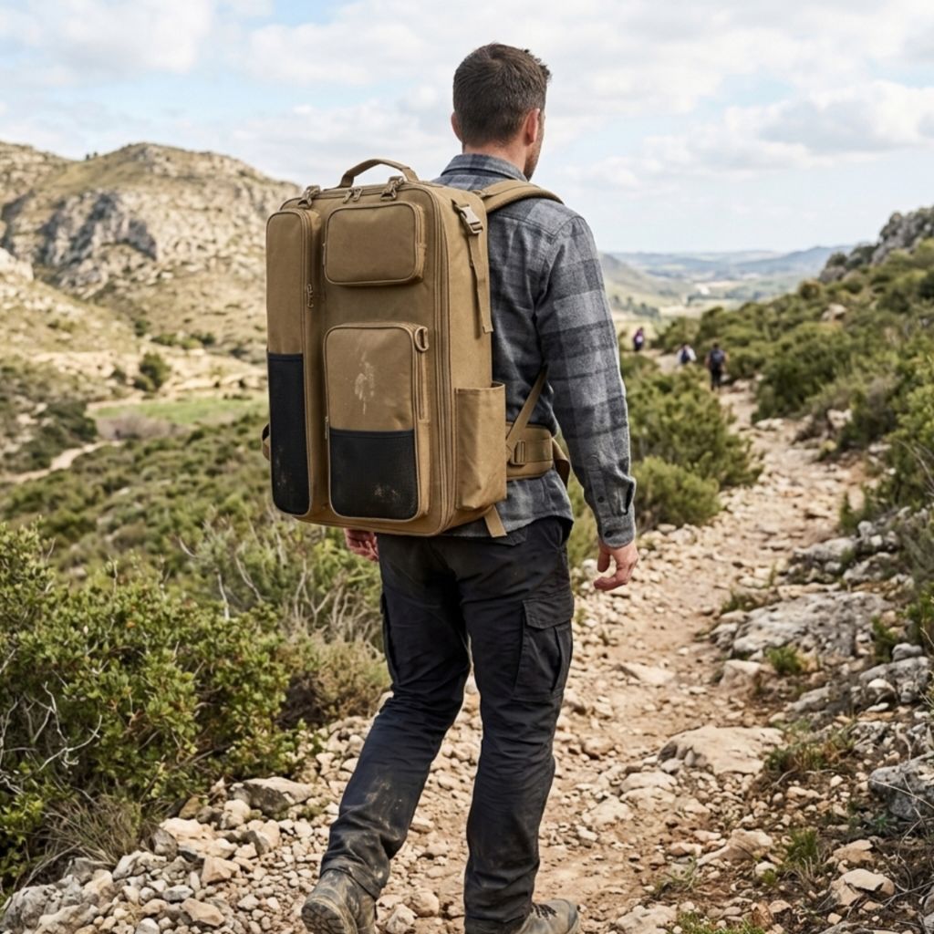 Tas Ransel Untuk Panel Surya Outdoor Solar Panel Storage Bag Carrying Case Backpack