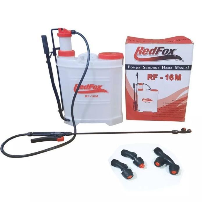 Sprayer 16 Liter Redfox Pompa Semprot Hama Manual Kapasitas Tanki 16 Liter Sprayer Alat Semprot 16 L