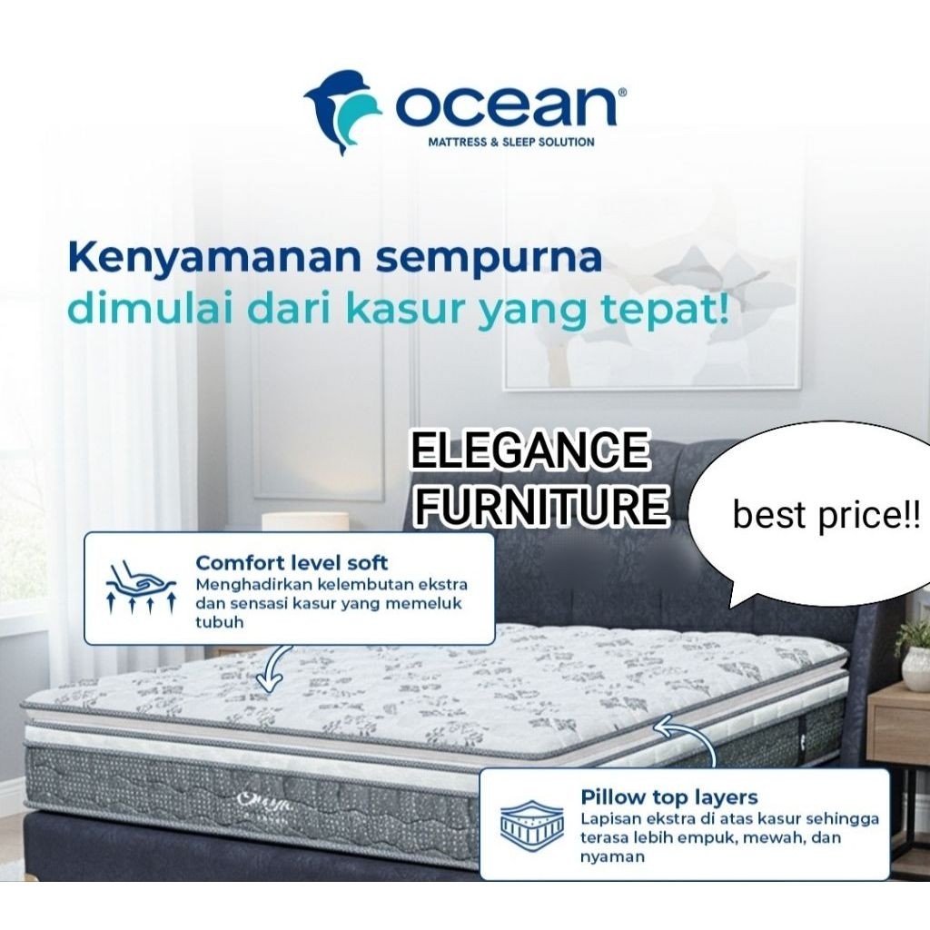 Springbed Onyx Ocean Fullset Pekanbaru saja