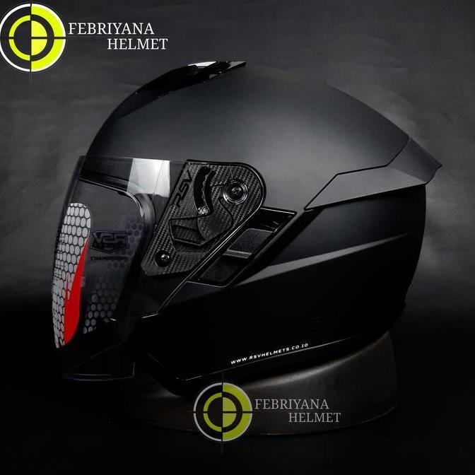 HELM RSV SV300 SOLID BLACK DOFF | RSV HELM SV300 SOLID