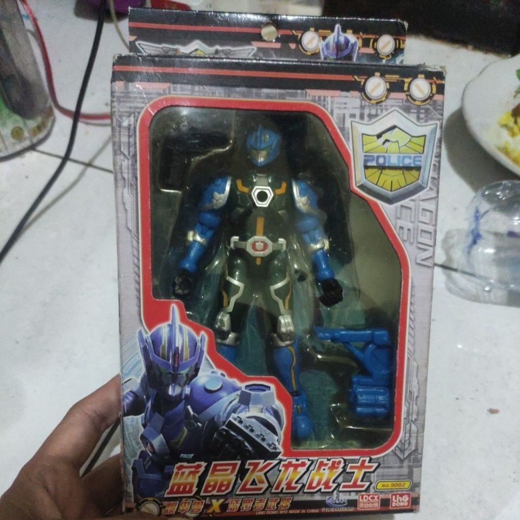 Action Figure Lingdong LDCX Dragon Force - Sazer Remls Gransazer Blue (Rare/NOS)