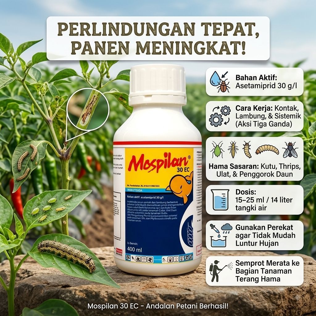 Insektisida Mospilan 30EC 400ml: Effective Obat Lalat Buah Mospilan