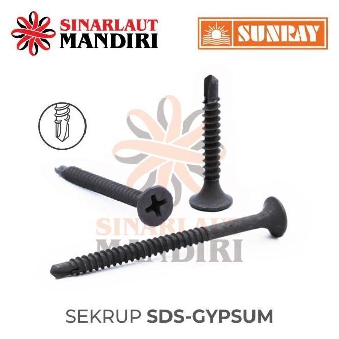 Sekrup / Skrup SDS Gypsum Drywall / SDS Drywall Screw 6 x 2"