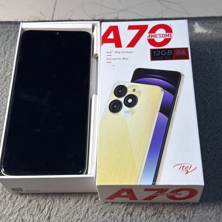 itel A70 4/64 second mati