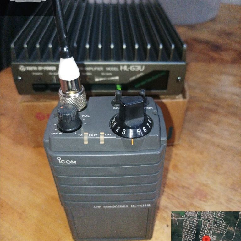 HT Icom Uhf U18