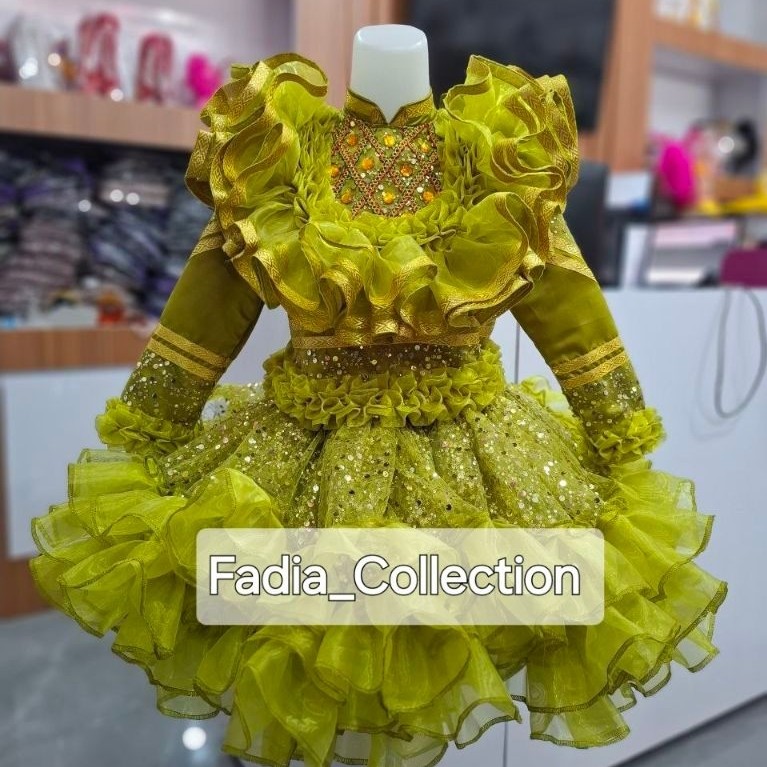Baju Mayoret Variasi Lingkar Dada/Baju Mayoret Hijau/Baju Mayoret Terbaru/Baju Mayoret Wanita/Mayore