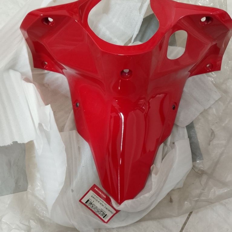 64310-KWW-740WRD Cover Body Tengah Motor Honda warna merah spare part fairing depan