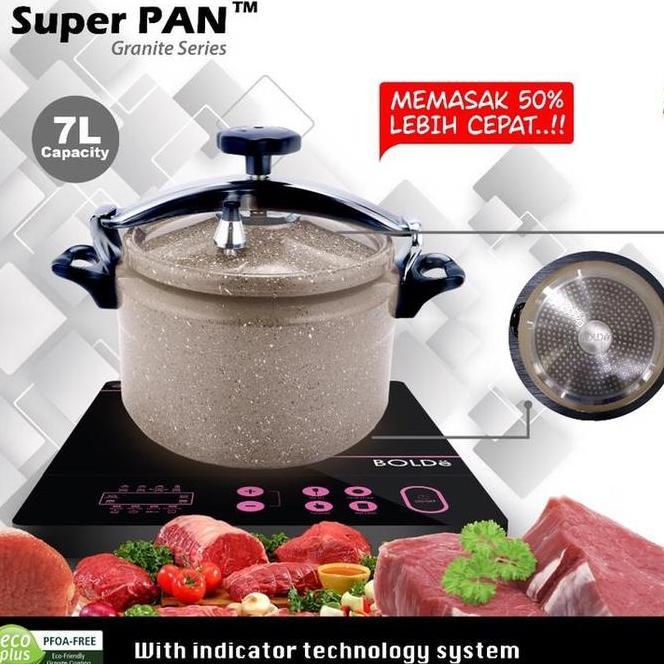Panci Presto Bolde Bisa Kompor Induksi