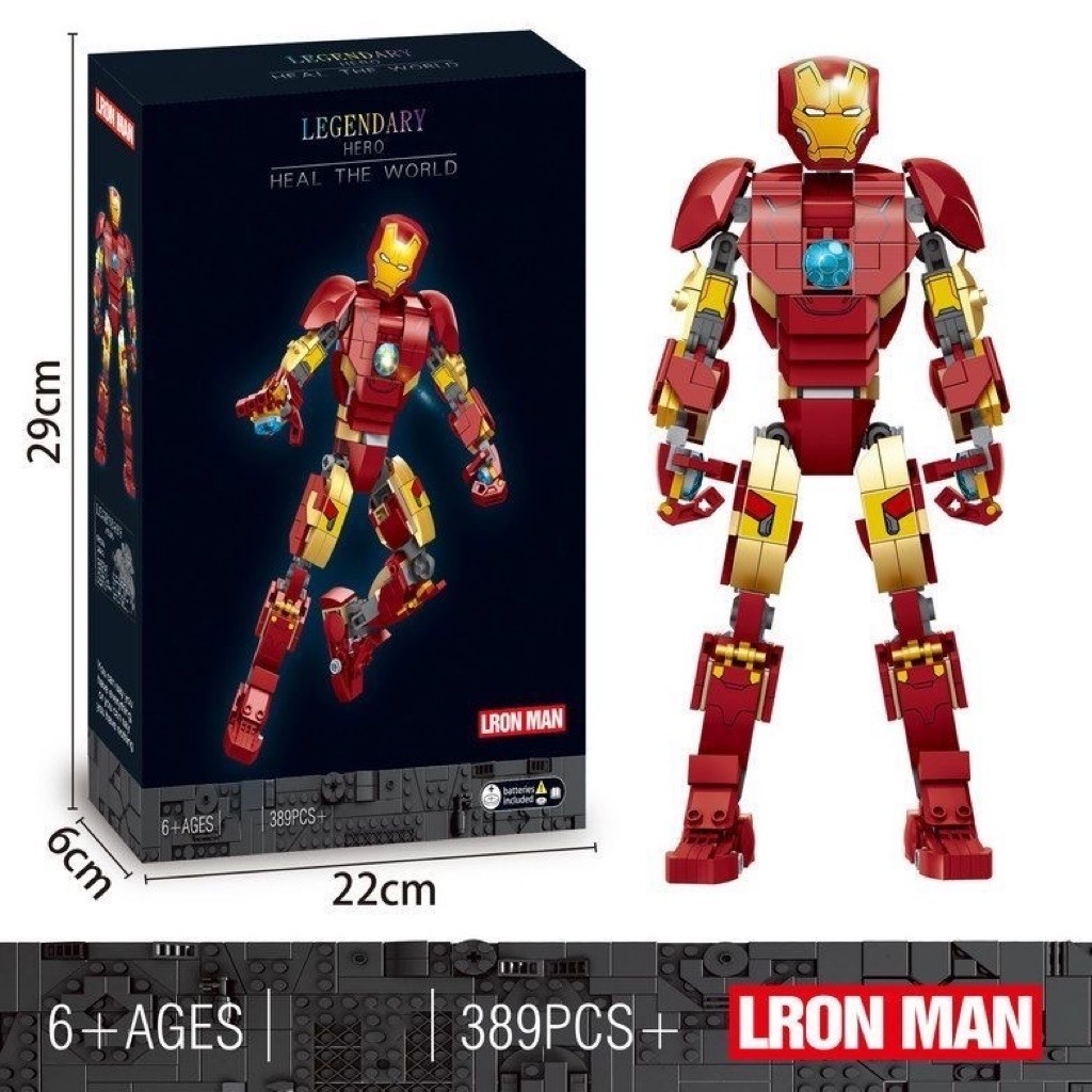 Superheroes Marvel Ironman No Brand Brick