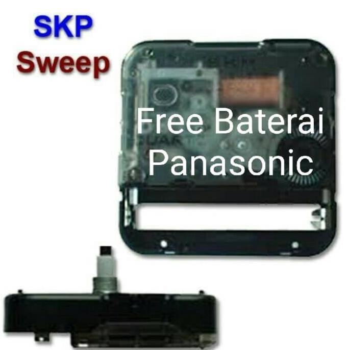 Mesin Jam Dinding Seiko SKP Sweep Movement Tidak Bunyi