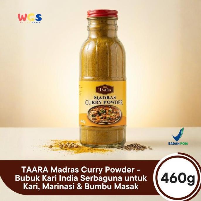 lukasparadise - taara madras curry powder 460g - bubuk kari india serbaguna untuk kari, marinasi & b