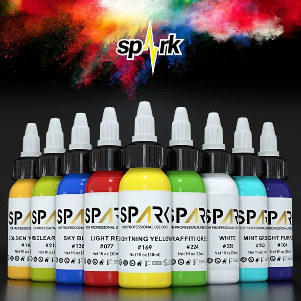 Tinta Tattoo SparkSpark Tattoo Ink
Tinta Tattoo Profesional
Tattoo Ink 30ml
Tinta Tato Warna
Tattoo 