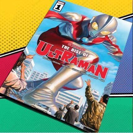 BUKU KOMIK THE RISE OF ULTRAMAN 1-5 VA79