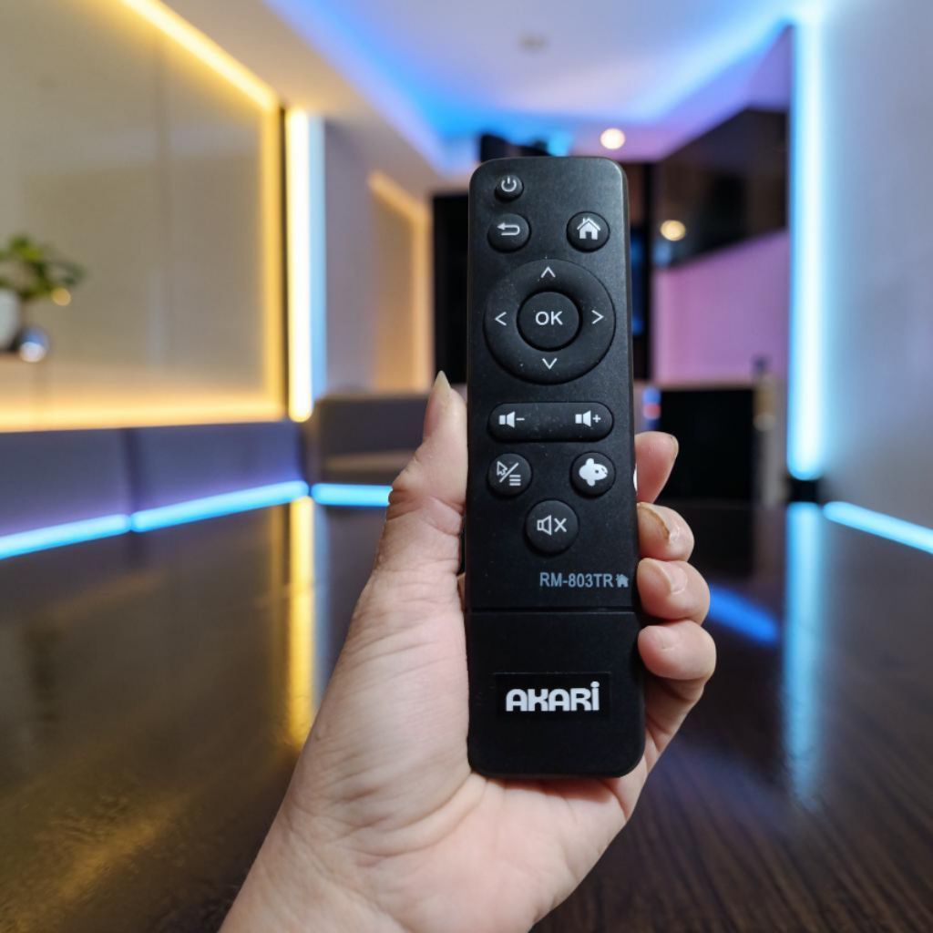 REMOTE AKARI MOLA /Remot Remote STB Android TV XL Home Akari Polytron Indibox MOLA