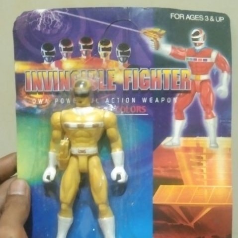 mainan power rangers set kecil