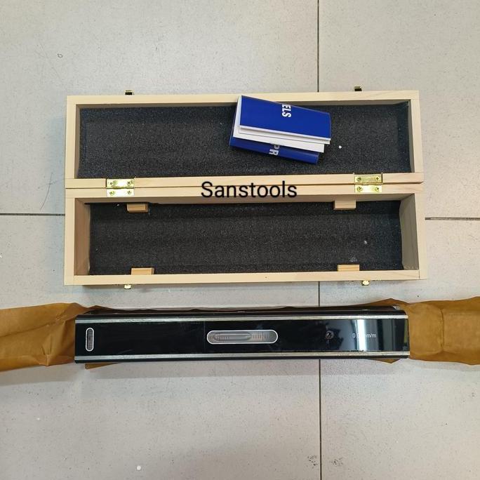 TERMURAH - waterpass mesin 300 x 0,02 blok flat precision level 12" (300mm) murah