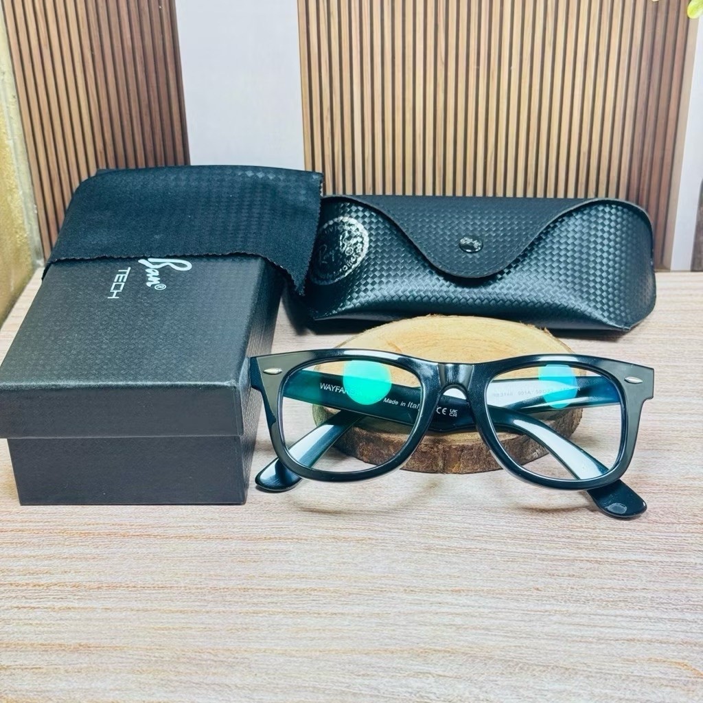 RAYBAN WAYFARER RB2140 100% Original sudan terpasang lensa photocromic normal,semua dalam kondisi mu