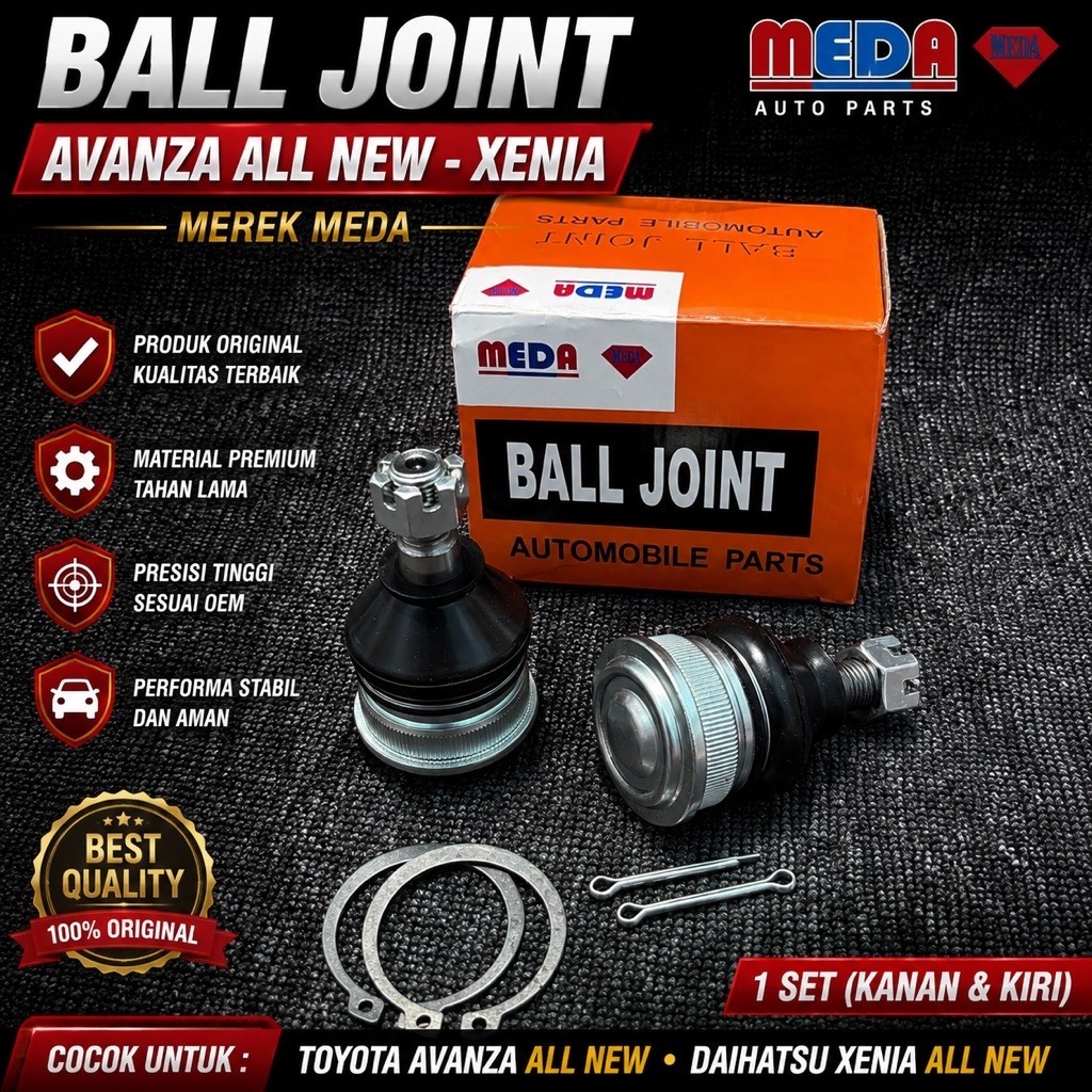 Ball Joint Avanza All New Xenia - Boljoin meda 1SET